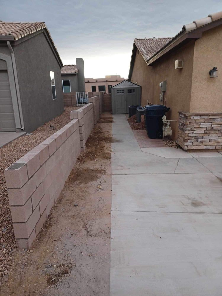 We build durable, attractive block walls that add privacy, security, and structure to your property. Our team delivers expert craftsmanship, reliable installation, and long-lasting results tailored to your home. for MPB Construction LLC in Albuquerque, NM