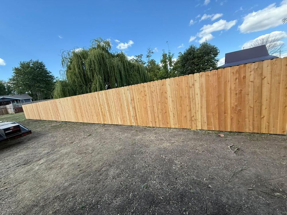 Fence Installation for Illinois Fence & outdoor co. in Kewanee, Illinois