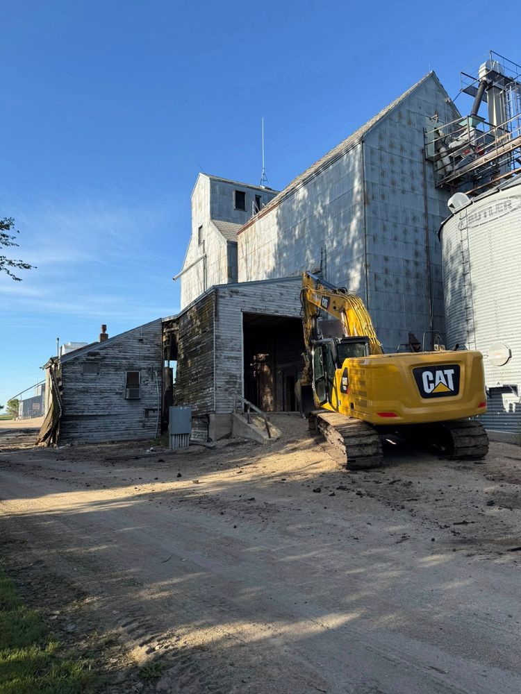 Our Debris Removal service efficiently clears construction waste and clutter, enhancing site safety and aesthetics. Trust our skilled team to restore order after any excavation or renovation project seamlessly. for Matejcek Excavating in Breckenridge, MN