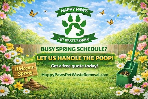 Pet Waste Removal for Happy Paws Pet Waste Removal in Van Alstyne, TX
