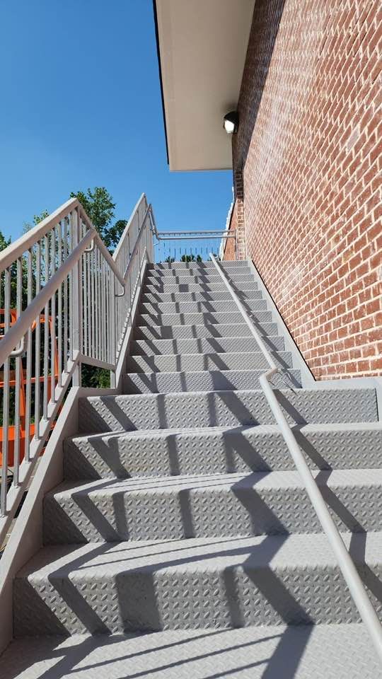 Commercial Staircases for Ark Steel Erectors in Atlanta, GA
