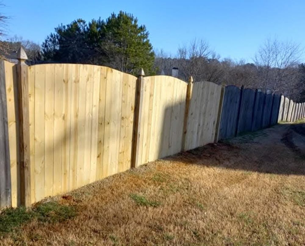 Fencing for All Out Construction in Atlanta, GA