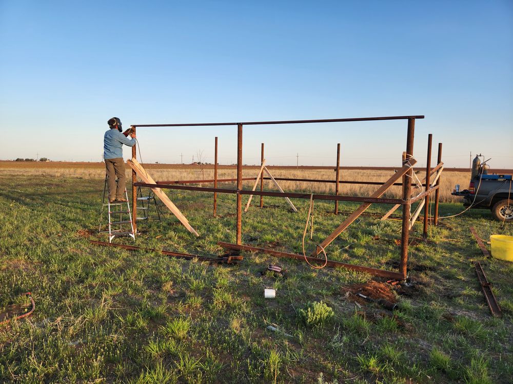 Chicken Pen for Prairie Land Properties LLC in Lubbock, TX