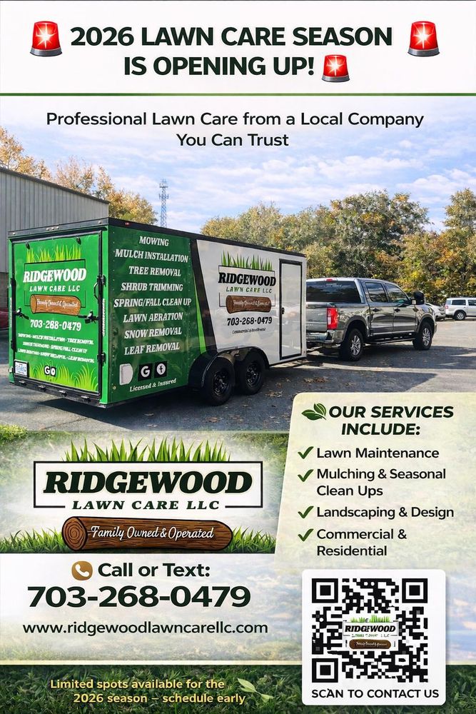 All Photos for Ridgewood Lawn Care LLC in Fredericksburg, VA