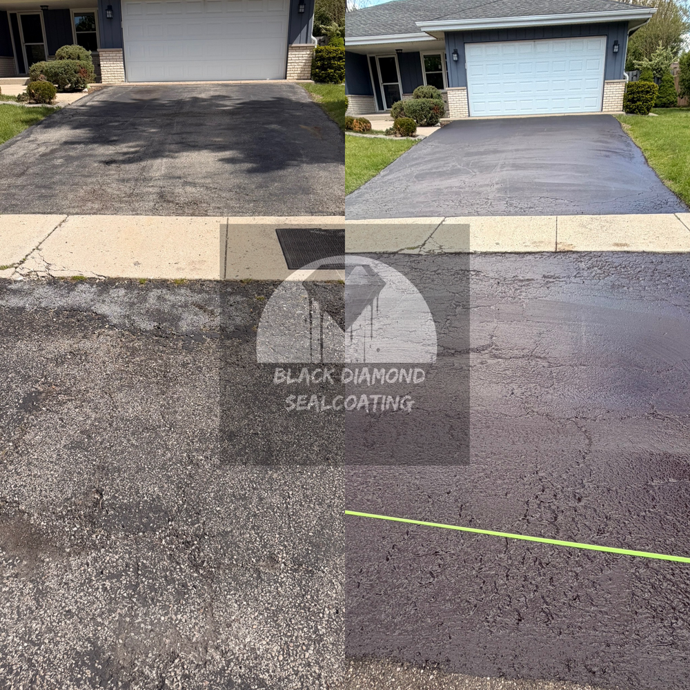 All Photos for Black Diamond Sealcoating in St. Charles, IL