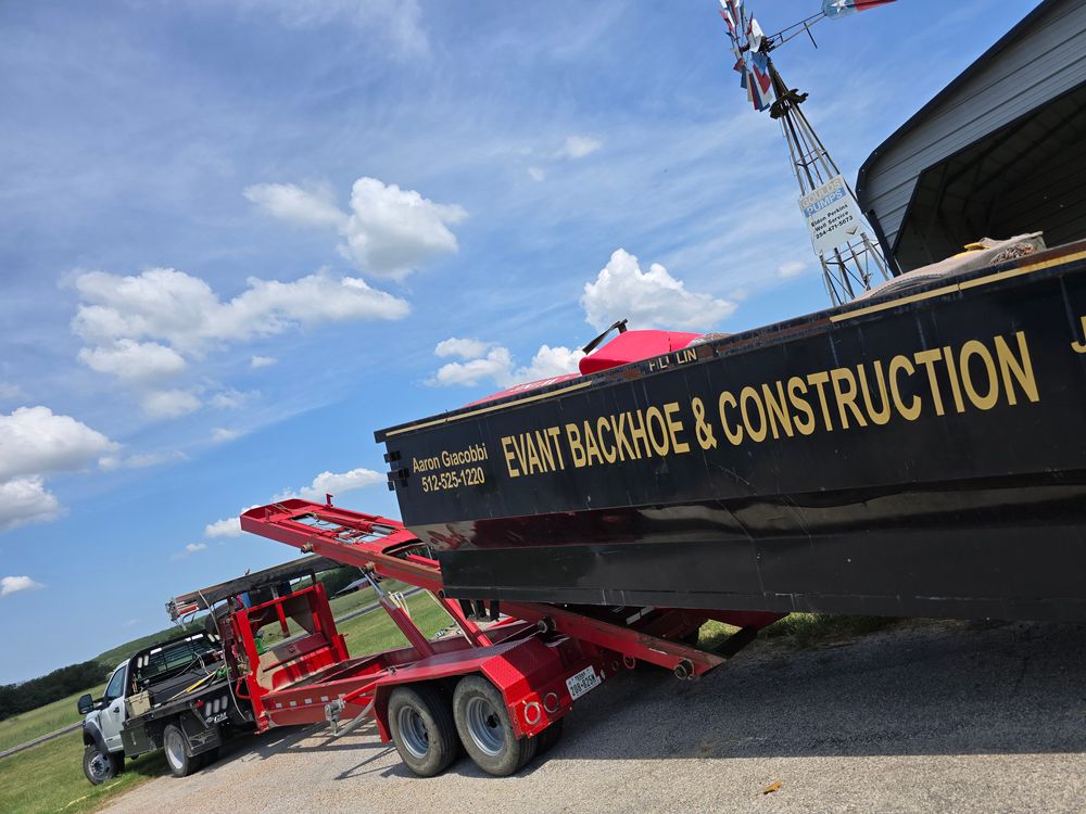 All Photos for Evant Backhoe & Construction in Evant, TX