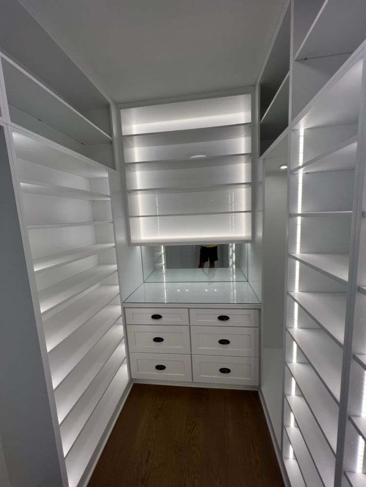 Enhance your home with our custom built-in closets, designed to maximize space and organization with tailored solutions that seamlessly blend style and functionality, enhancing both aesthetics and utility. for Wise Remodeling CO in Kennesaw, GA