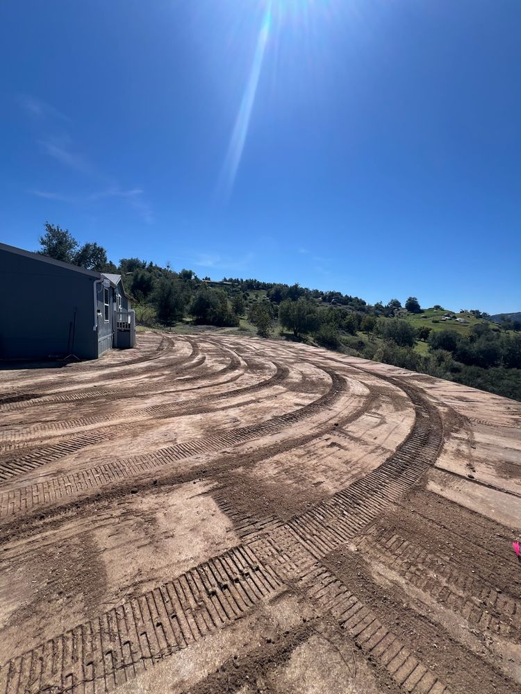 Enhance your property's value and functionality with our precise land grading services, ensuring optimal drainage, a smooth foundation for landscaping or construction, and increased curb appeal for your home. for Spark Underground and Grading in San Diego, CA