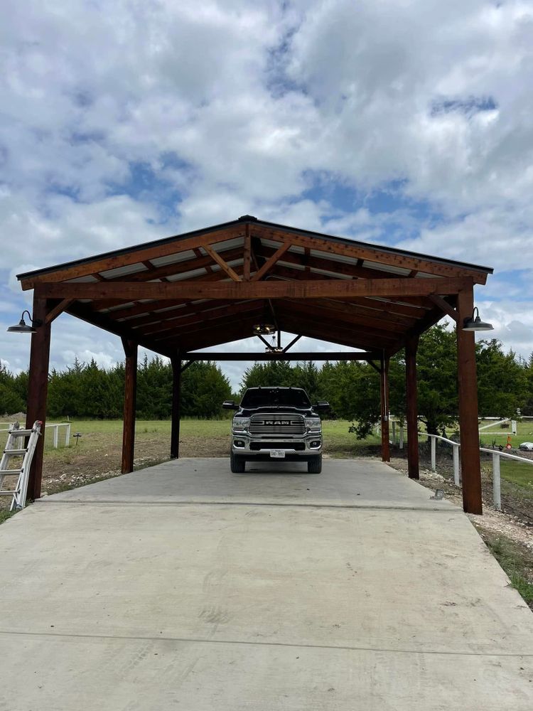 Our driveway construction service specializes in durable and aesthetically pleasing concrete slab construction, ensuring a smooth and long-lasting surface that enhances your home's curb appeal and withstands daily wear. for Aguayo Concrete in Waxahachie, TX