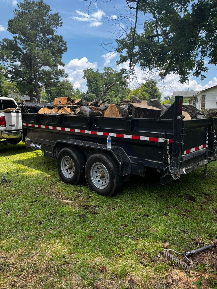 Our Tree Removal & Hauling service safely removes unwanted trees and debris, ensuring a clean site for your project, enhancing curb appeal while protecting your property’s structure and environment. for Carolina Construction Company of Columbia Inc in Columbia, SC