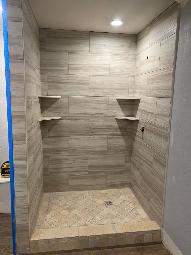 Bathroom Tiling for Harris Tile and Stone in Tyler, TX