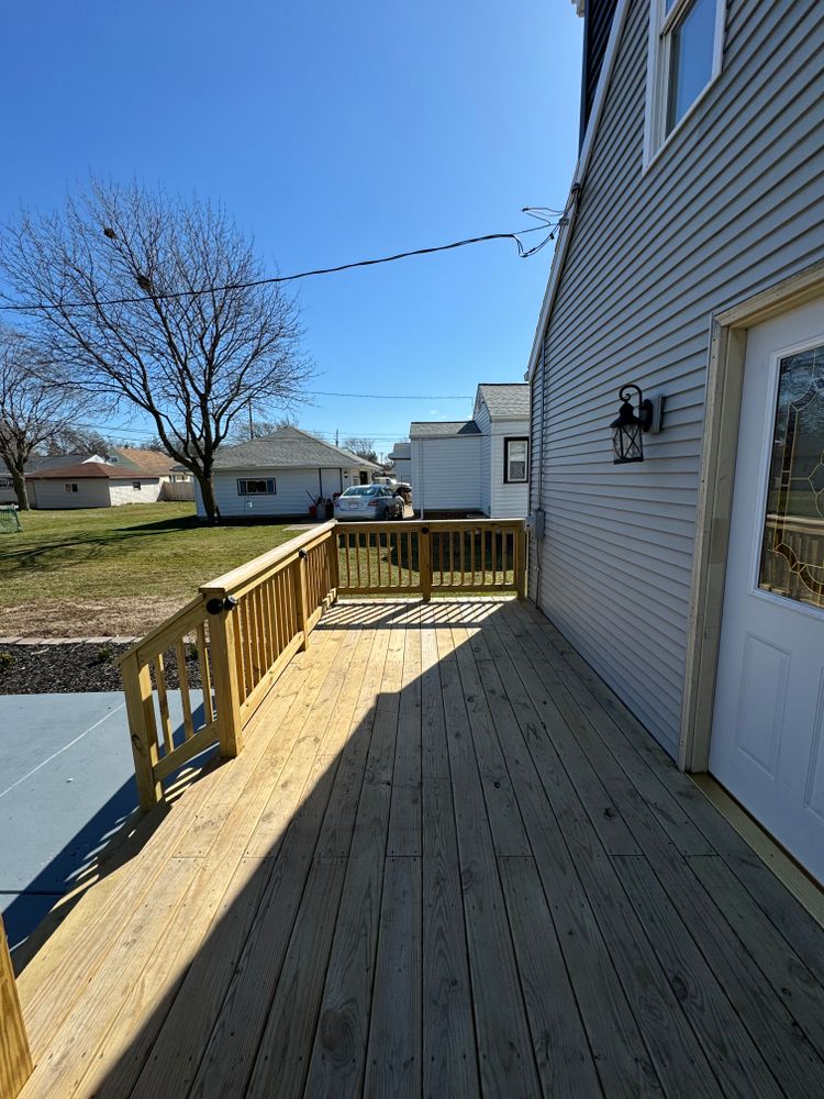 Transform your outdoor living space with our expert Deck & Patio Installation service. Our skilled team will create a beautiful and functional area for relaxing, entertaining, and enjoying the great outdoors. for 258 Renovations in West Allis, WI