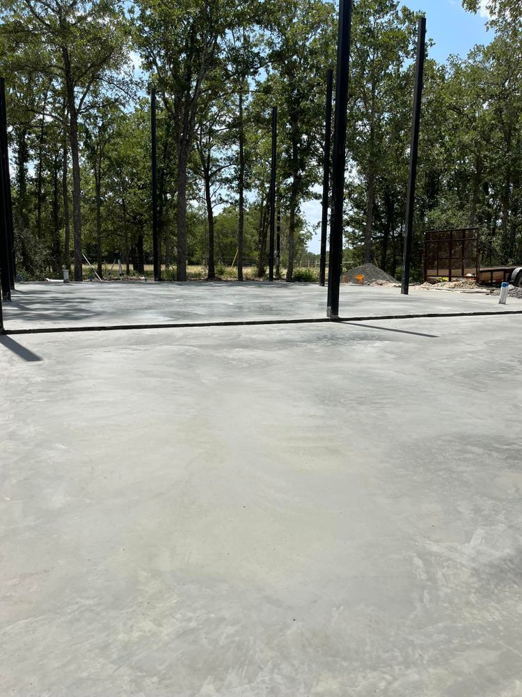Concrete for Mel Concrete and Construction in College Station, TX