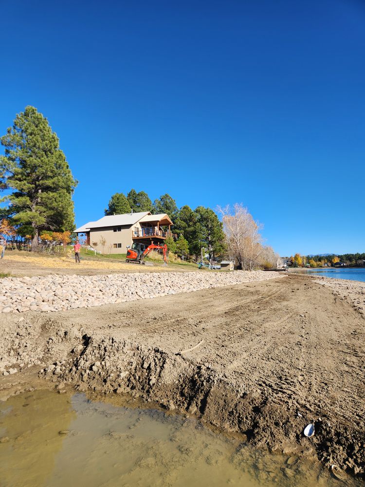 Erosion Control for Markham Septic & Excavation in Pagosa Springs, CO