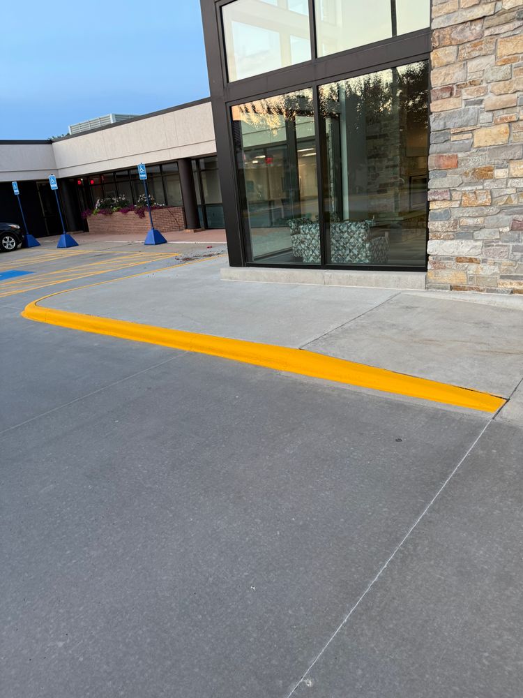 All Photos for Midwest Line Striping LLC in Spirit Lake, IA