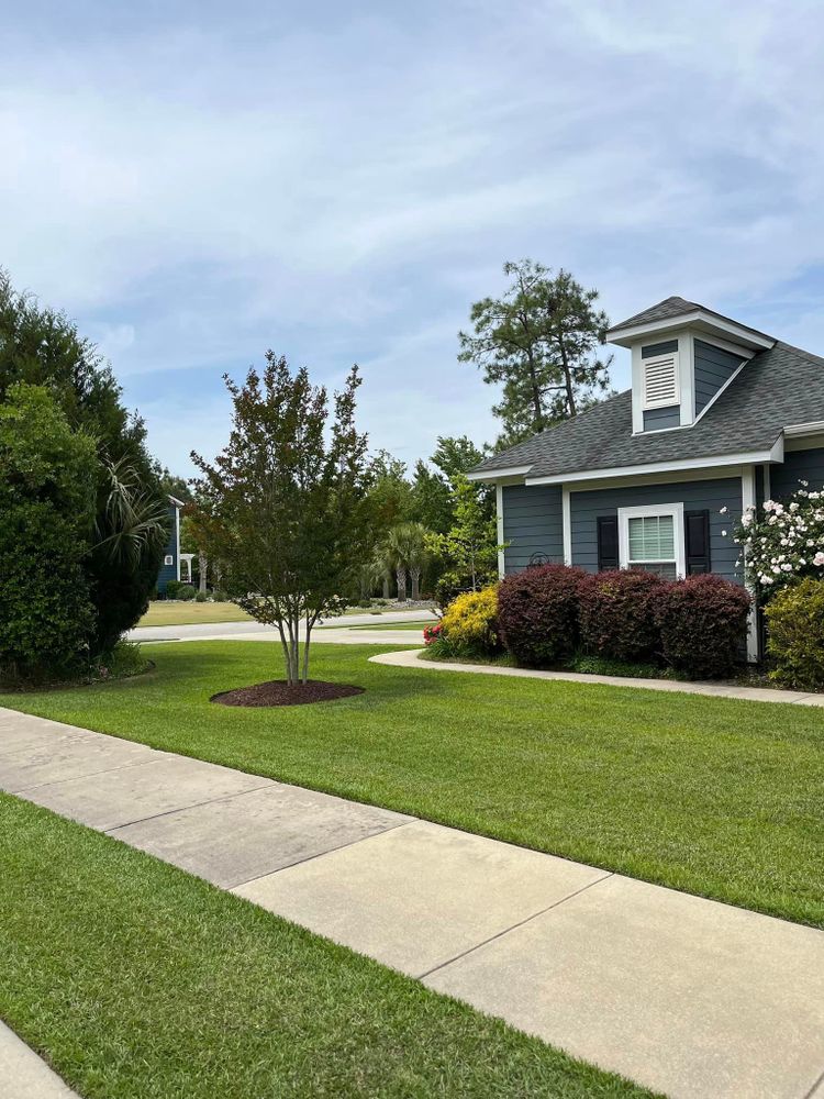 Don't forget about your gutters! Our professional and reliable gutter cleaning service will ensure that rainwater is properly directed away from your home, preventing potential damage and costly repairs. for GreenGo Lawn Pros in Myrtle Beach, SC