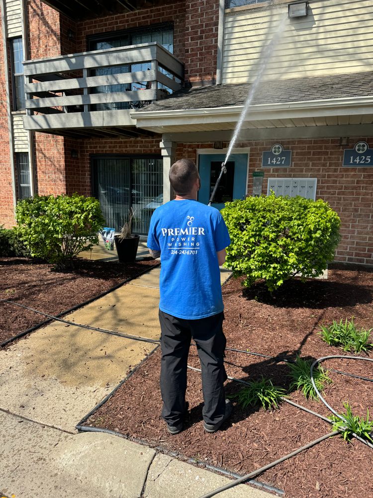 Pressure Washing for Premier Partners, LLC. in Lake County, IL