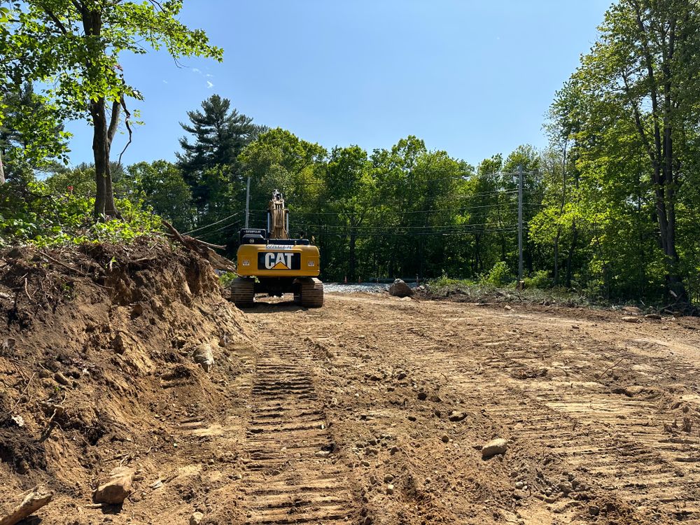 Land Clearing & Yard Expansion for Wagex Corp in Wilmington, MA
