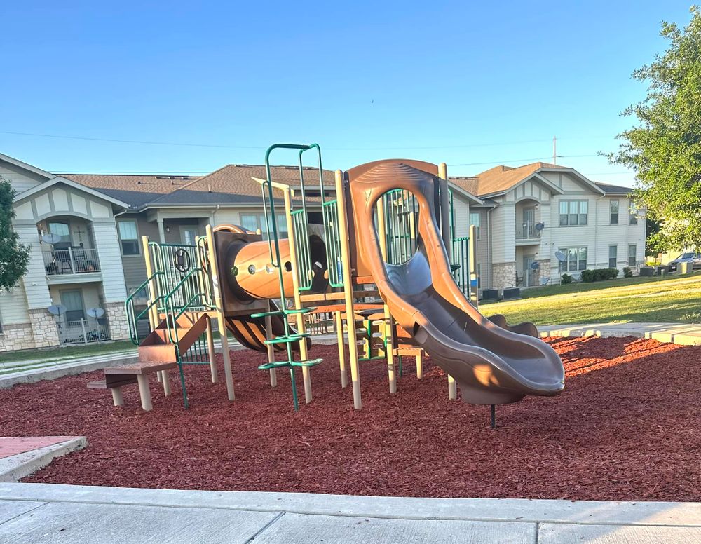 Our Mulch Installation service provides an easy and affordable way to improve the aesthetics of your lawn, retain moisture for plant health, and suppress weed growth for a beautiful landscape. for LL Lawn Service & Shredding in Kenedy, TX