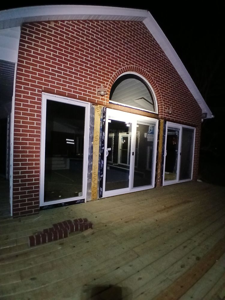 13 doors, 2 windows,  plus pool room Mechanics for Dead Tree General Contracting in Carbondale, Illinois