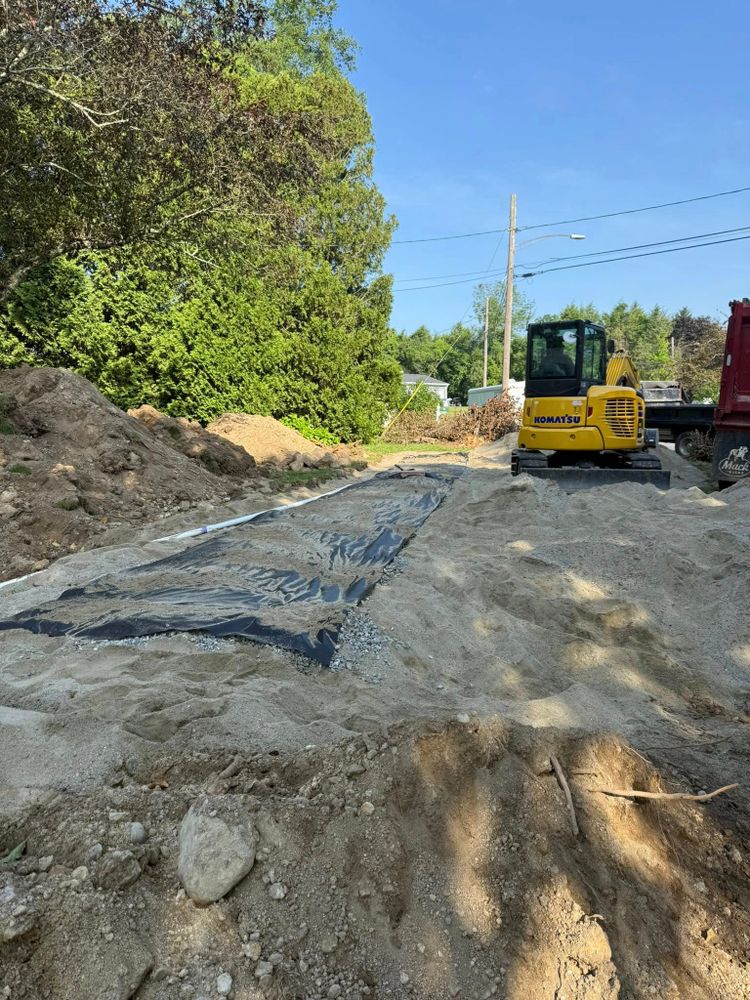 Excavating for DArcy  Cleveland & Sons Excavation LLC in Pawcatuck, CT