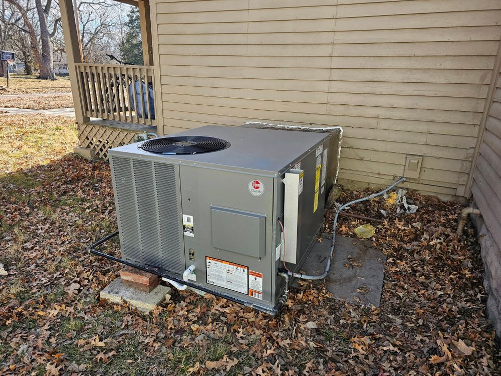 Installation of HVAC Systems for Garrett Heating and Cooling in Bonner Springs, KS