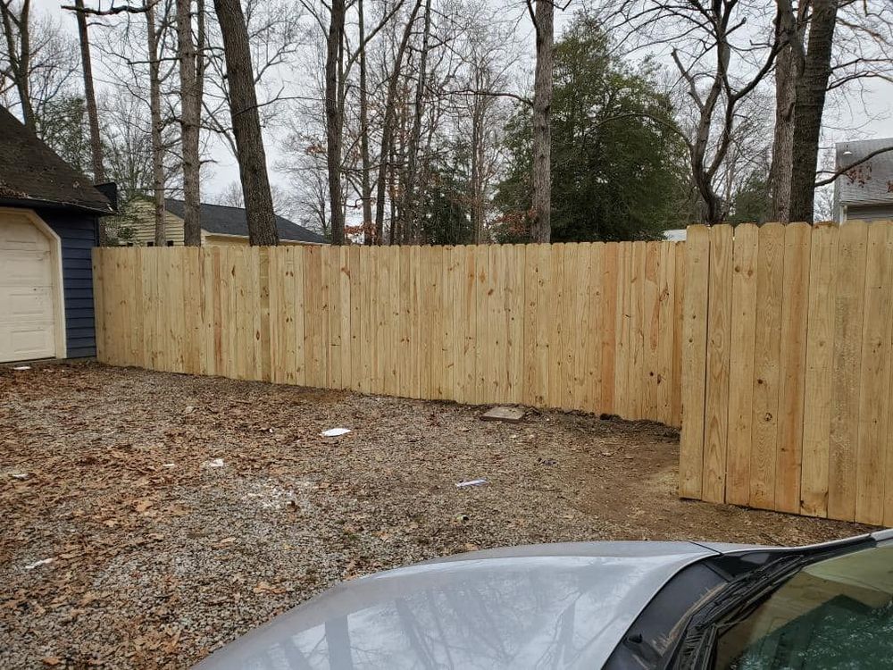 Enhance your home's privacy and beauty with our durable wood fencing. Expertly crafted from premium materials, our fences offer customizable designs to suit any style, ensuring long-lasting satisfaction and curb appeal. for Innovative Enclosures in Mechanicsville, VA