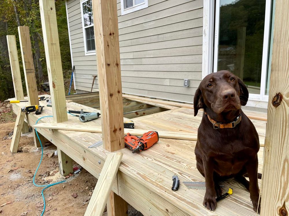 Our framing service provides the essential structural support for your dream home. Trust us to expertly frame every room with precision and care, ensuring a solid foundation for your fence installation service. for South Banks Builders LLC in Newport, NC