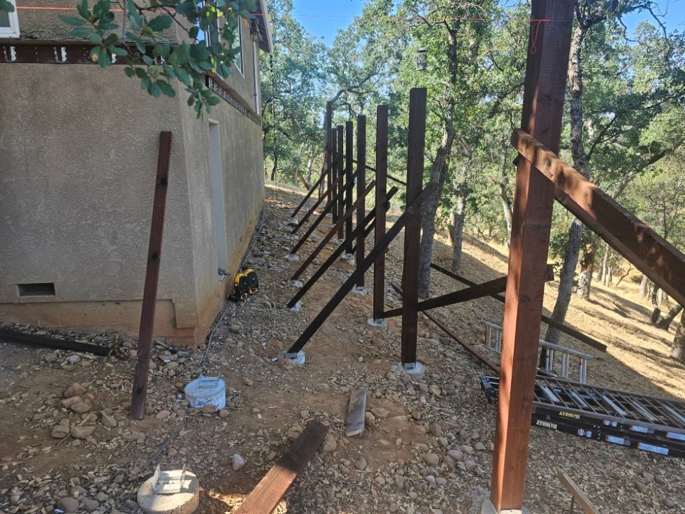 General Framing for Austin LoBue Construction in Cottonwood, CA