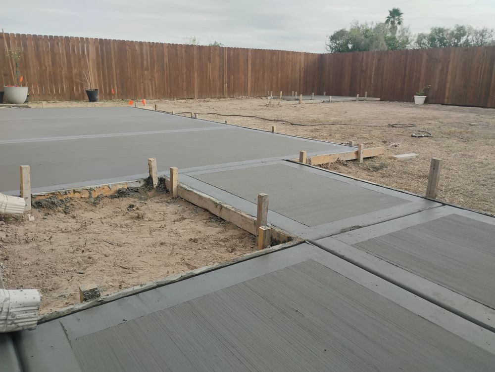 Concrete for Superior Painting and Metal Solutions in McAllen, TX