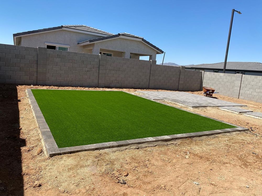 Residential Artificial Turf Installation for Kanelo's Hardscape and Landscape Services in Buckeye, AZ