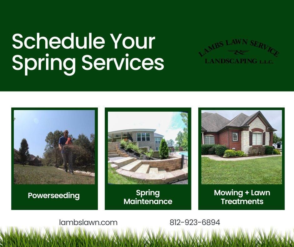 instagram for Lamb's Lawn Service & Landscaping in Floyds Knobs, IN