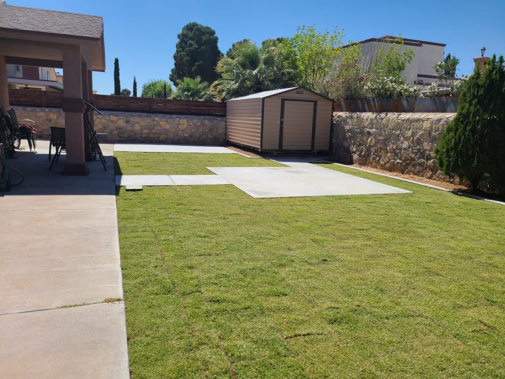 Our Mowing service offers meticulous attention to detail, ensuring your lawn looks its best with every visit. for ADM Landscaping & Irrigation LLC in El Paso,  TX