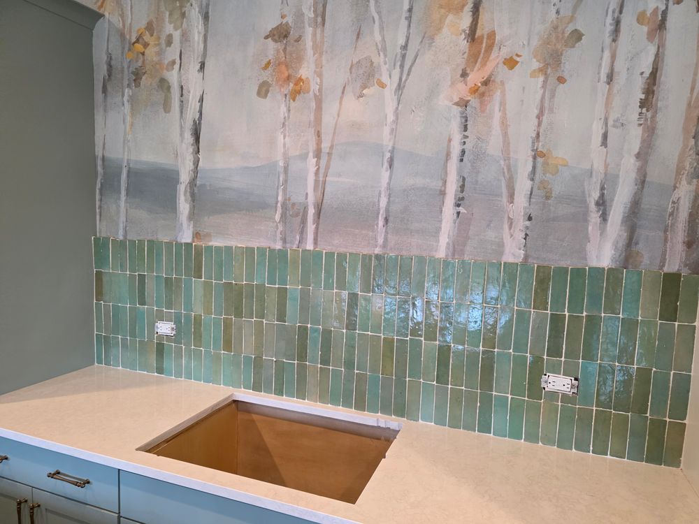 Backsplash and Fireplaces for Novo Tile Co. in Wendell, NC