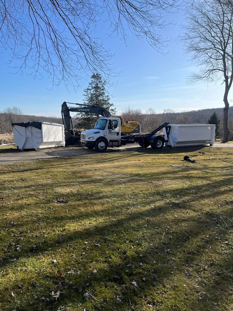 Our Construction Debris Removal service efficiently clears your site of unwanted materials, ensuring a tidy and safe environment. Trust us to handle the heavy lifting while you focus on your project. for Chapman Industries LLC in Ellington, CT