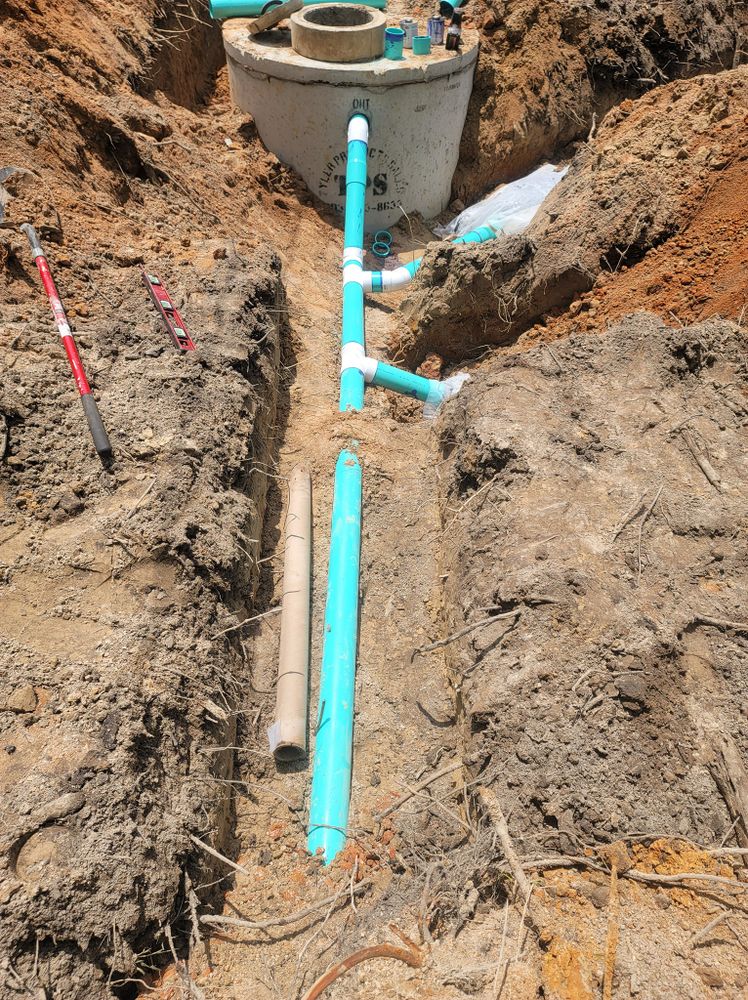 Our professional sewer line repair service helps homeowners address issues with their underground septic system pipes efficiently and effectively, ensuring proper functioning and preventing potential hazards in the home. for Manny's Septic Repair in Cherokee County, TX