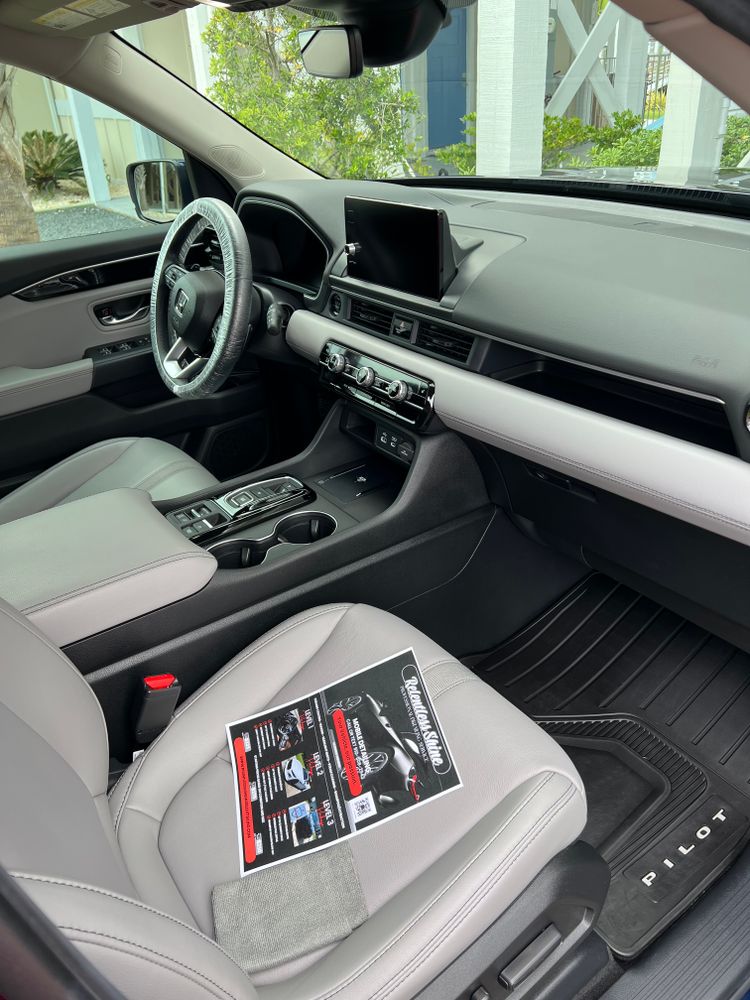 Interior Detailing for Relentless Shine Mobile Detailing in Calabash, NC