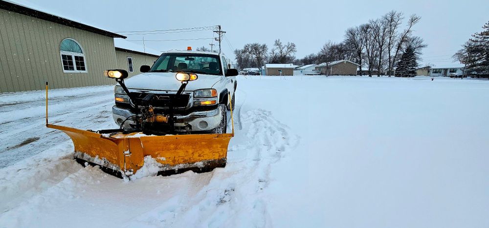 Our snow removal service ensures your property is safe and accessible all winter. Rely on our expert team to efficiently clear driveways, walkways, and entry points with care and precision. for A-N-H Lawn Care in Madison, MN