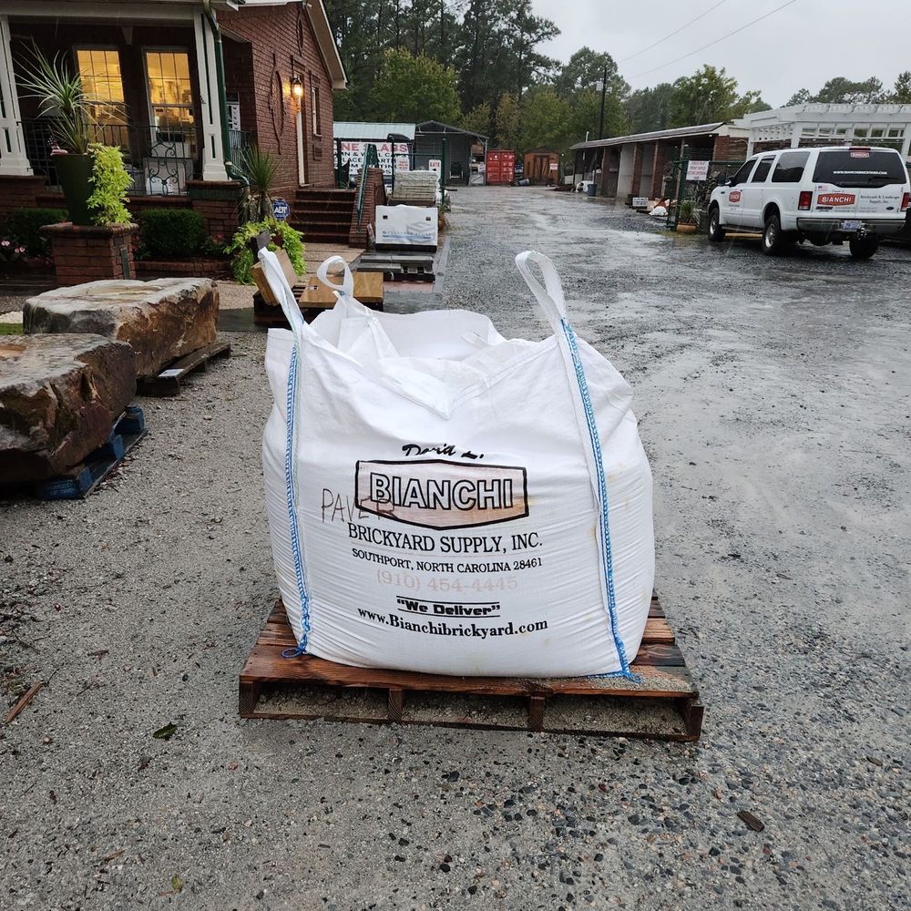 Our Bulk Bags service provides homeowners with high-quality, convenient delivery of landscaping materials, including soil, gravel, and mulch. Simplify your gardening projects with our durable bulk bags tailored to your landscape needs. for Bianchi Business Development in Southport, NC