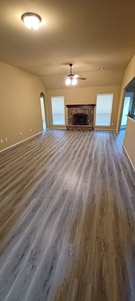 Upgrade your home with our luxurious LVP flooring service, offering the beauty and elegance of wood flooring without the maintenance. Transform your space with durable, easy-to-clean luxury vinyl planks today. for Sharp Flooring & Fencing LLC in Tulsa, OK