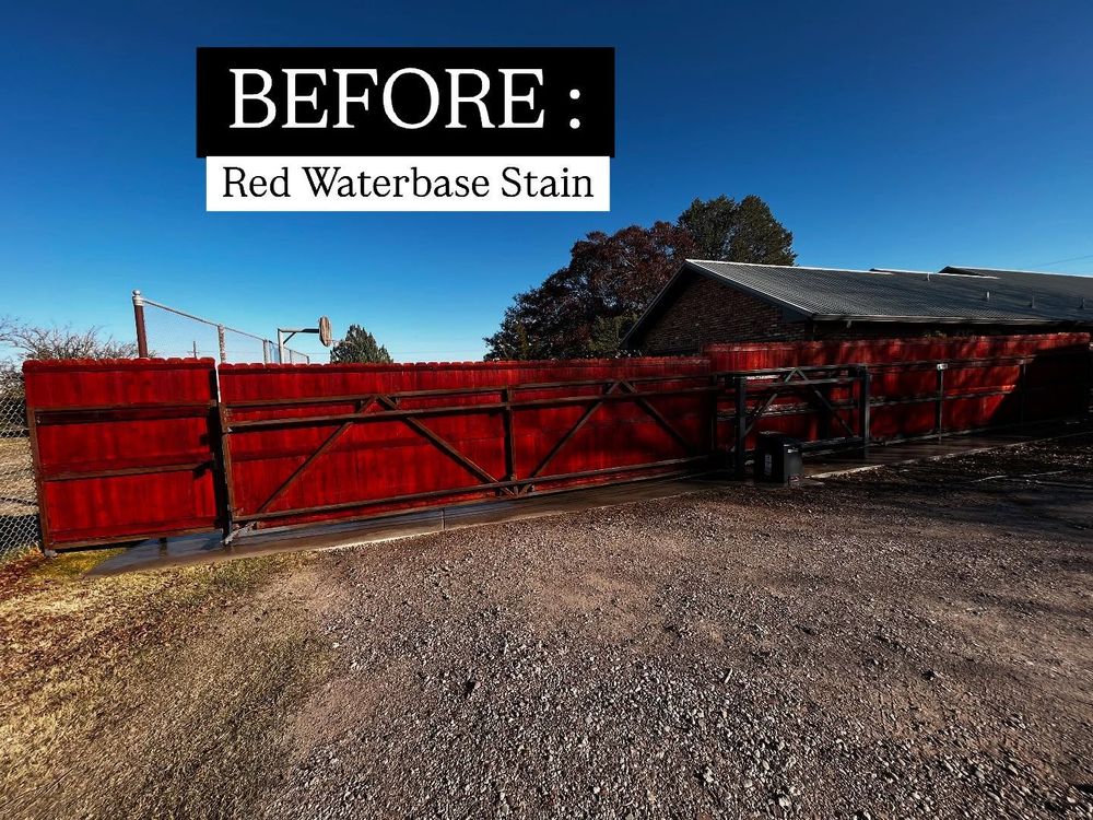 Staining for High Plains Stain in Lubbock, TX
