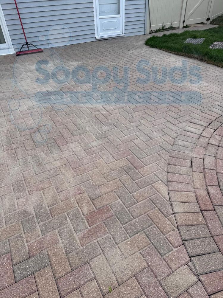 Protect and enhance the longevity and appearance of your concrete and paver-brick surfaces with our professional sealing service, ensuring we stay clean, resistant to stains, and easy to maintain. for Soapy Suds Services Georgia in Perry, GA