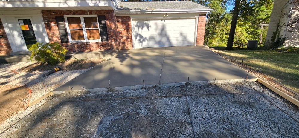 Concrete work for NNS Contracting in St. Louis,  MO