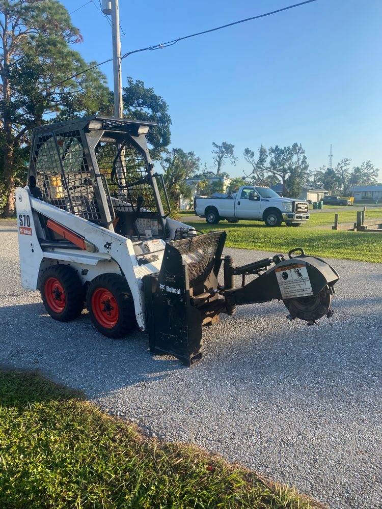Our expert stump removal service efficiently eliminates unsightly tree stumps, enhancing your landscape's beauty and safety. Trust our skilled team to handle the job with precision and professionalism for outstanding results. for MX Trees LLC in Englewood, FL