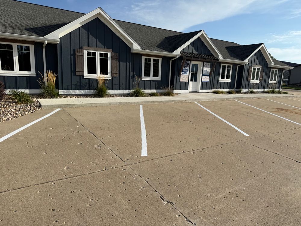 All Photos for Midwest Line Striping LLC in Spirit Lake, IA
