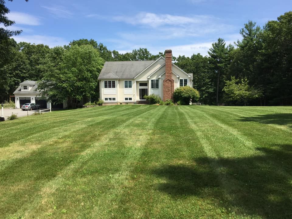 Mowing for LD Professional Lawn Care in Lancaster, MA