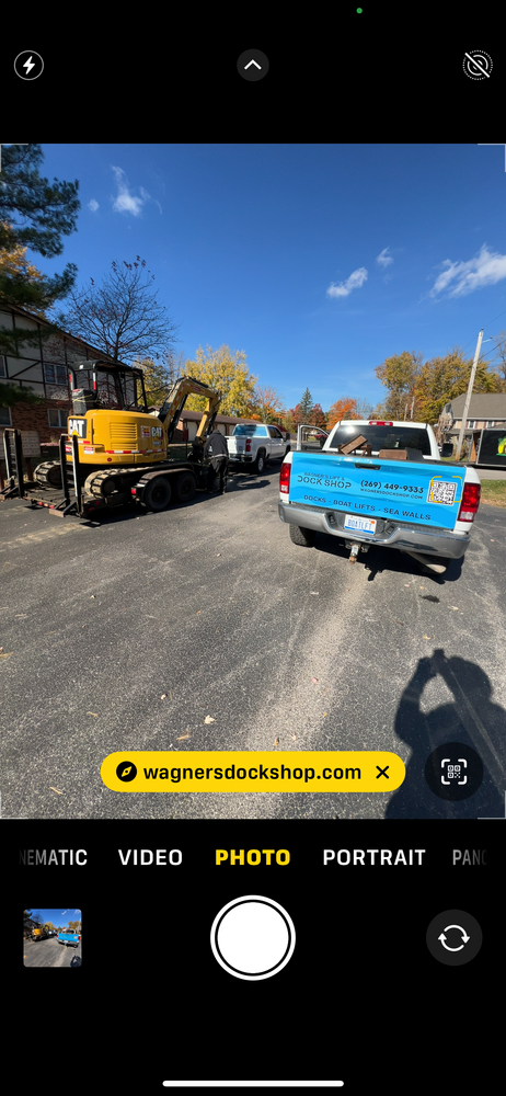 Boat lift Installation for Wagner's Lift and Dock Shop LLC in Watervliet, MI