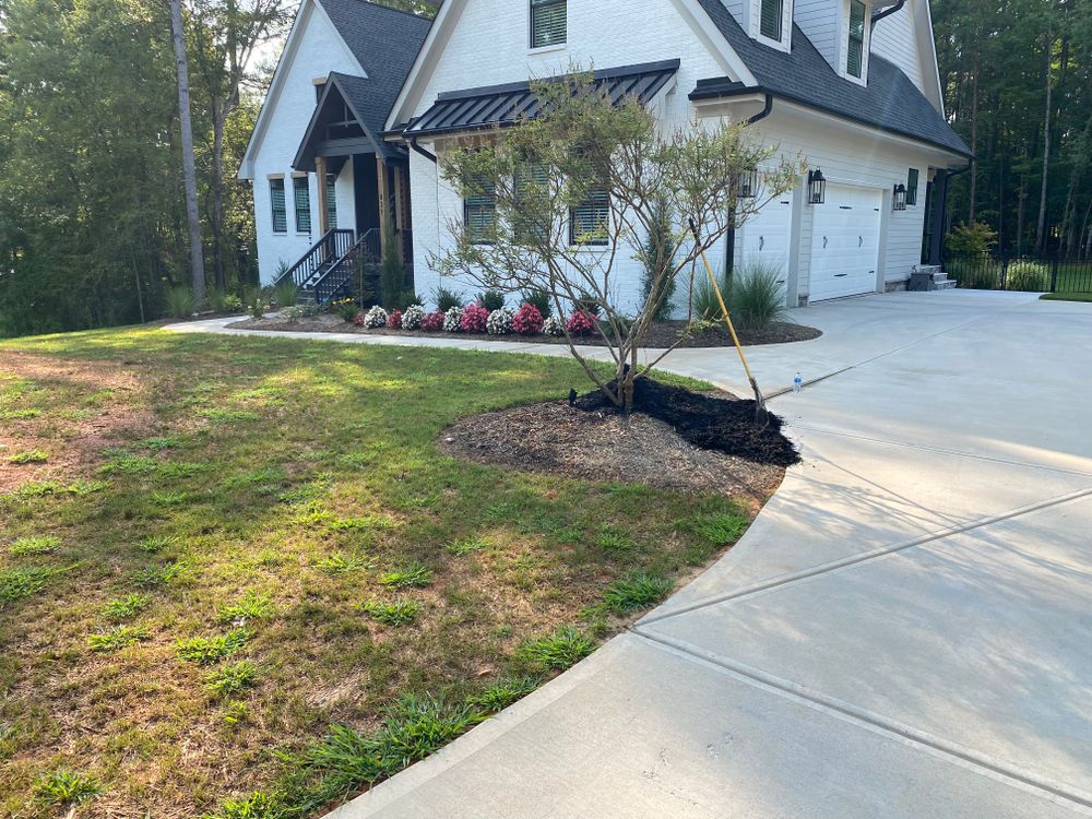 Mulching for America's Top Pick Lawn & Landscaping in Gastonia, NC