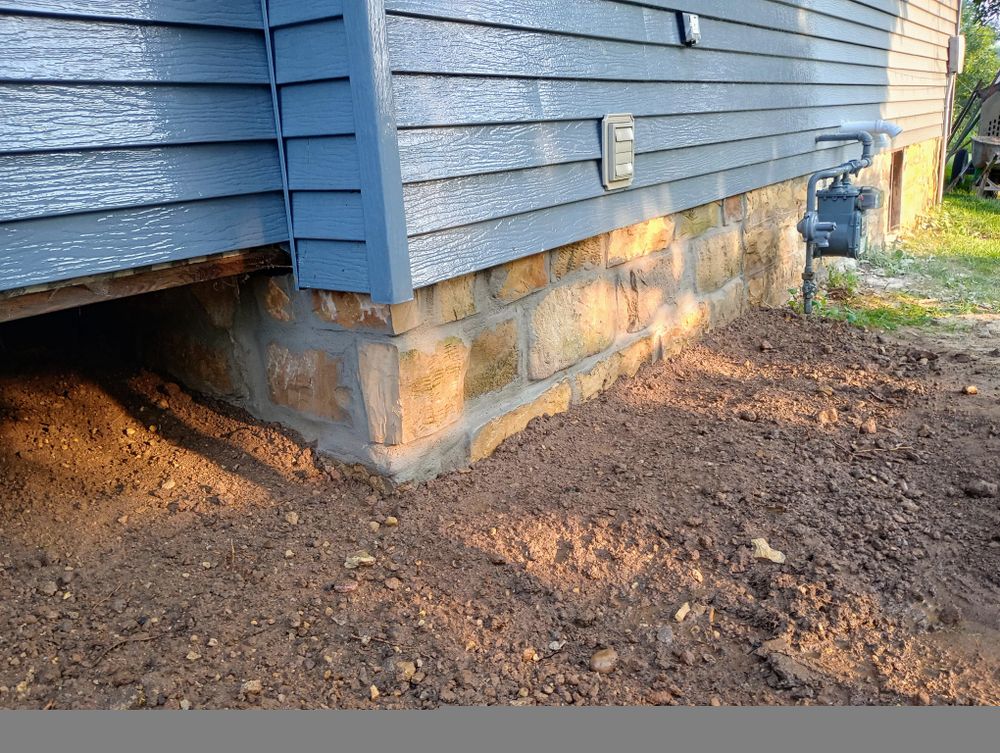 Enhance your home's stability with our Minor Foundation Repair services, expertly protecting against damage. Trust us for seamless solutions that complement landscape installation, ensuring both durability and aesthetic appeal. for To the Point Masonry in Spring Valley, WI