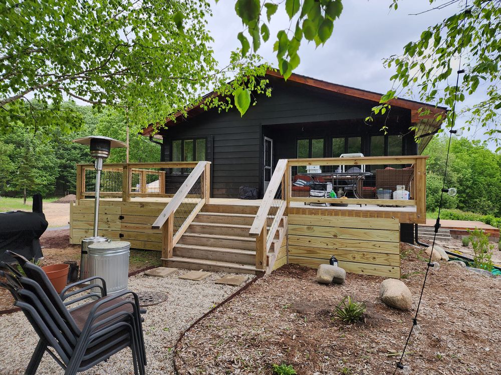 Transform your home's curb appeal with our expert Exterior Painting service, offering durable finishes and vibrant colors that protect your property from weather while enhancing its overall aesthetic charm. for JLB Painting And Handyman in Charlevoix, MI
